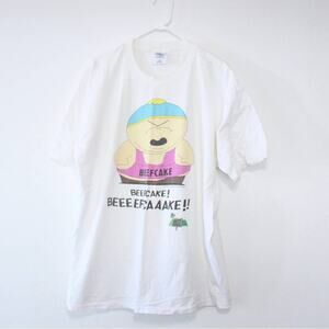 Vintage South Park Cartman Beefcake T Shirt XL